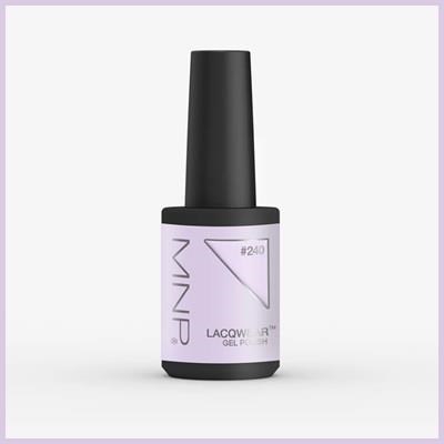 MNP Lacqwear gel polish 10 ml col. 240 / Lilac Dream