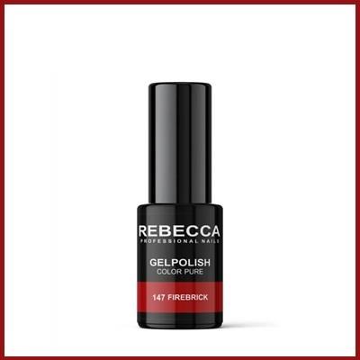 REBECCA soak off gel polish 5 ml - 147 / Firebrick