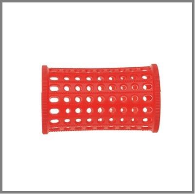 PLASTIC LONG bigodini 40 mm - Rosso