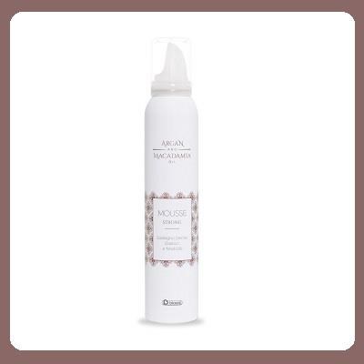 BIACRE' Argan & Macadamia mousse strong - 200 ml