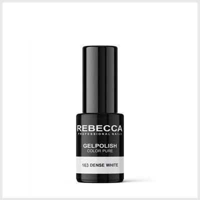 REBECCA soak off gel polish 5 ml - 163 / dense white