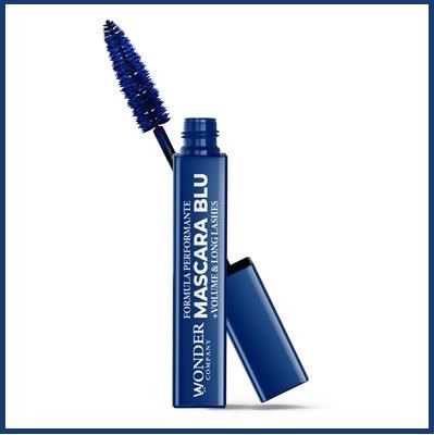 WONDER mascara +volume & long lashes - 8 ml - BLU