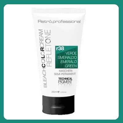 REFLETONE maschera colorata 200 ml - R38 verde smeraldo