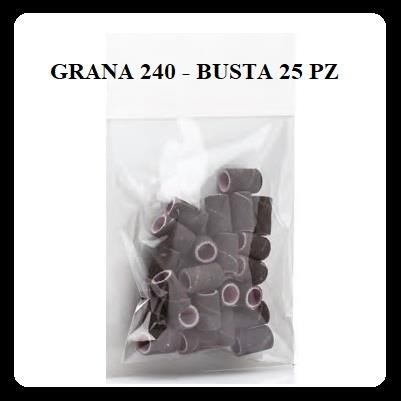 NAIL SYSTEM anelli leviganti cf 25 pz - grana 240 NAIL SYSTEM anelli leviganti cf 25 pz - grana 240