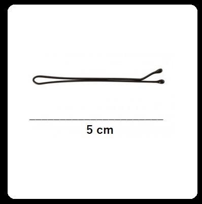 MP HAIR ferretti lisci nero 5 cm cf 12 pz MP HAIR ferretti lisci nero 5 cm cf 12 pz