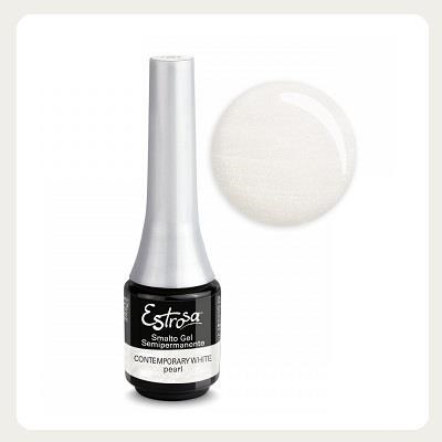 ESTROSA smalto gel semip. 7 ml - Contemporary White pearl ESTROSA smalto gel semip. 7 ml - Contemporary White pearl