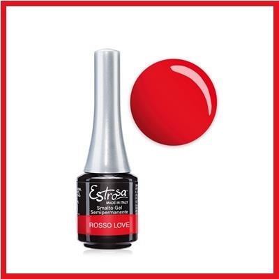 ESTROSA smalto gel semip. 7 ml - rosso love ESTROSA smalto gel semip. 7 ml - rosso love
