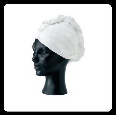 Turbante in microfibra - bianco Turbante in microfibra - bianco