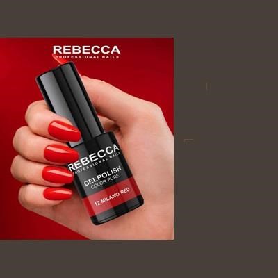 REBECCA soak off gel polish 5 ml - 542 / grey brown