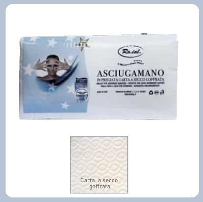Asciugamano carta secco 40x70 cm (et. blu) - cf 100 pz