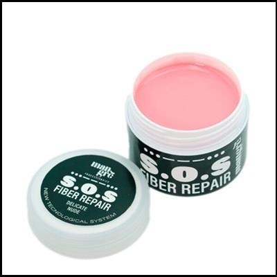 MANGRE' SOS Fiber gel 15 ml - delicate nude