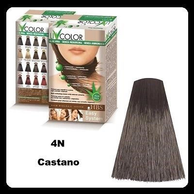 LI-COLOR crema colorante agli estratti vegetali - 4N
