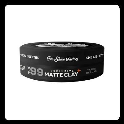 SHAVE FACTORY Exclusive matt clay 150 ml - 99 / taper deluxe SHAVE FACTORY Exclusive matt clay 150 ml - 99 / taper deluxe