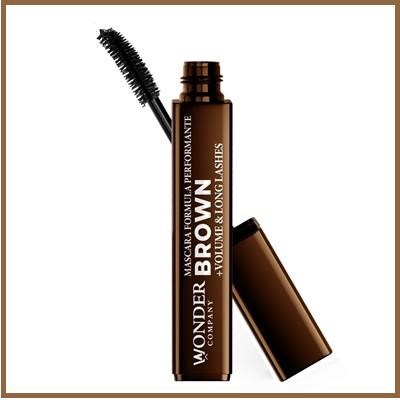 WONDER mascara +volume & long lashes - 8 ml - BROWN