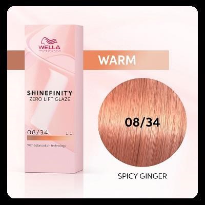SHINEFINITY colore demi-permanente - 08/34