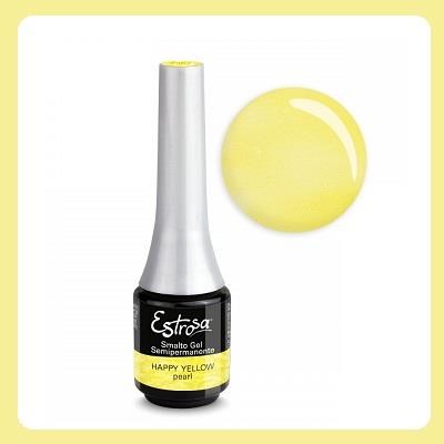 ESTROSA smalto gel semip. 7 ml - Happy Yellow pearl ESTROSA smalto gel semip. 7 ml - Happy Yellow pearl