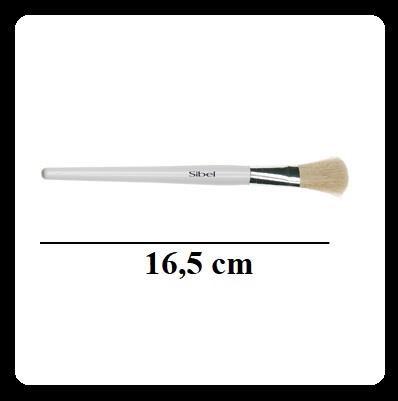 Pennello piatto per maschera viso - 16,5 cm