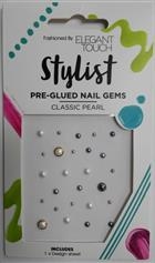 CLASSIC PEARL nail art stickers