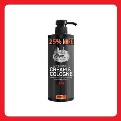 SHAVE FACTORY Cream & Cologne 500 ml - ruby SHAVE FACTORY Cream & Cologne 500 ml - ruby