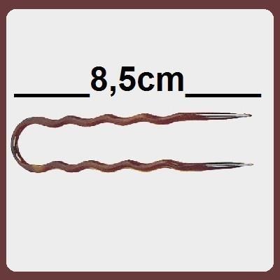 FORCELLE tartaruga ondulata 8,5 cm - cf 2 pz FORCELLE tartaruga ondulata 8,5 cm - cf 2 pz