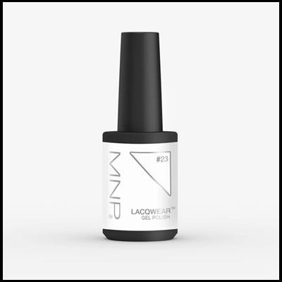 MNP Lacqwear gel polish 10 ml col. 23 / white MNP Lacqwear gel polish 10 ml col. 23 / white