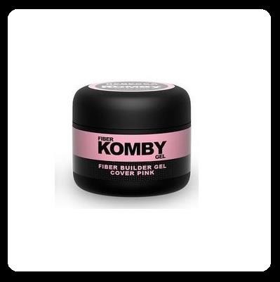 REBECCA KOMBY fiber gel 15 ml - cover pink