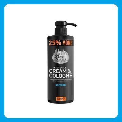 SHAVE FACTORY Cream & Cologne 500 ml - sapphire SHAVE FACTORY Cream & Cologne 500 ml - sapphire