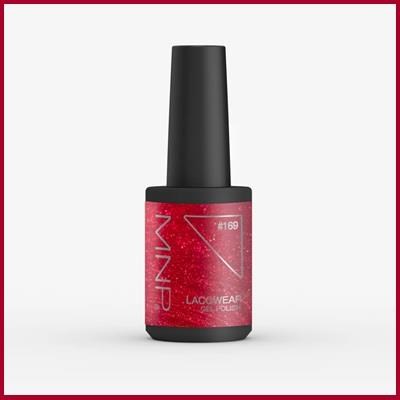 MNP Lacqwear gel polish 10 ml col. 169 / paillettes