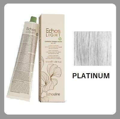 ECHOS LIGHT toning gloss 100 ml - PLATINUM