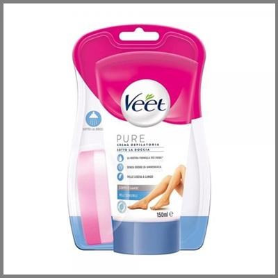 VEET PURE crema depilatoria sotto la doccia - 150 ml