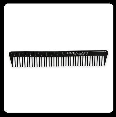 GUENZANI pettine nero centimetrato - 446