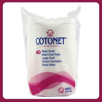 COTONET dischetti struccanti maxi ovali - cf 40 pz