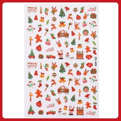 MANGRE' Nail Sticker - Candy Cane