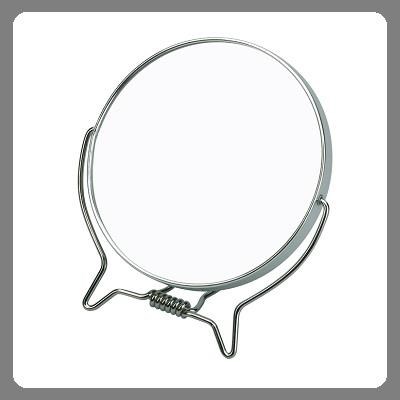 BARBURYS specchio da barba - acciaio/doppia lente BARBURYS specchio da barba - acciaio/doppia lente