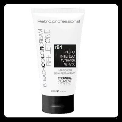 REFLETONE maschera colorata 200 ml - R81 nero intenso