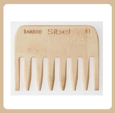 SIBEL pettine afro in legno - 