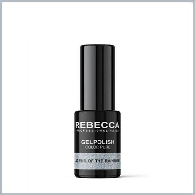 REBECCA soak off gel polish 5 ml - 47 / boreal glitter