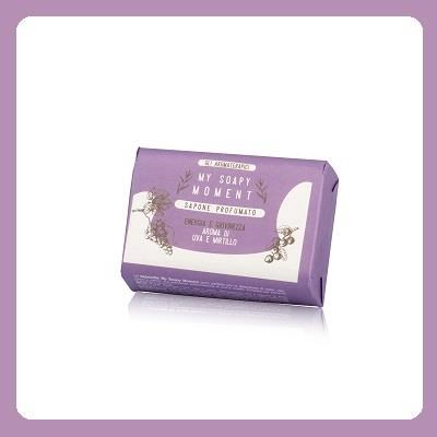 SAPONE profumato 100 gr - UVA e MIRTILLO