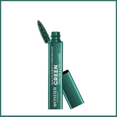 WONDER mascara +volume & long lashes - 8 ml - GREEN