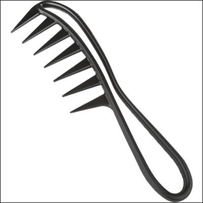 Pettine antistatico a denti larghi