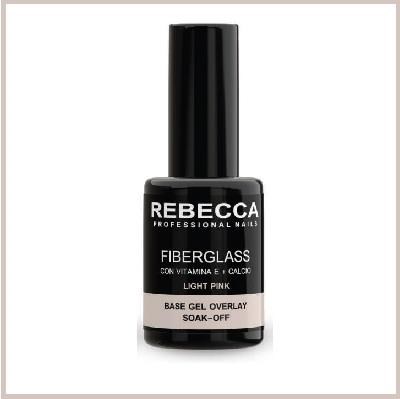 REBECCA Fiber glass base gel soak off - LIGHT PINK