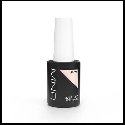 MNP Overlay Fiber base gel soak off 14 ml - 103 / rose quartz