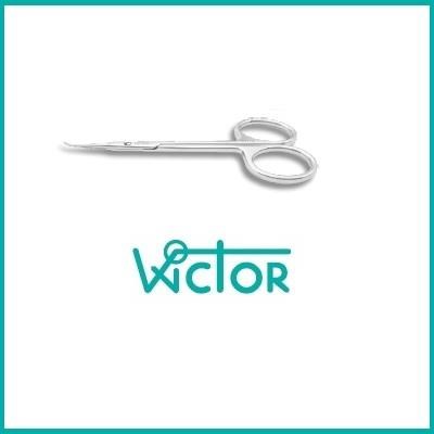 WICTOR Forbici inox per le cuticole - punta uncino 4