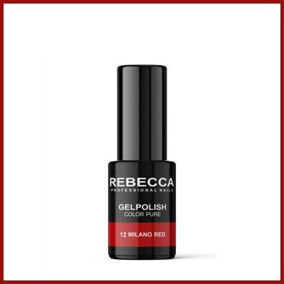 REBECCA soak off gel polish 5 ml - 12 / milano red REBECCA soak off gel polish 5 ml - 12 / milano red