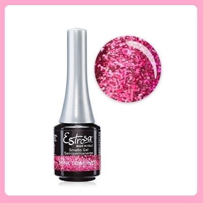 ESTROSA smalto gel semip. 7 ml - pink diamond