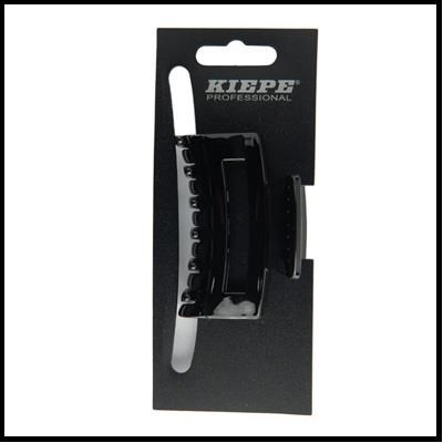 KIEPE Pinza rettangolare 6 cm nera