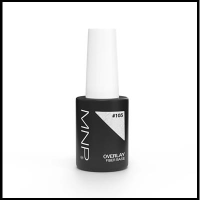 MNP Overlay Fiber base gel soak off 14 ml - 105 / white jade