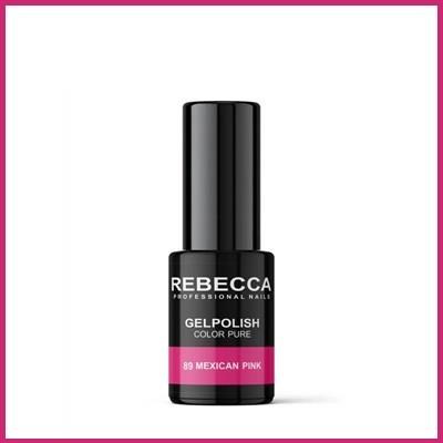 REBECCA soak off gel polish 5 ml - 89 / Mexican Pink