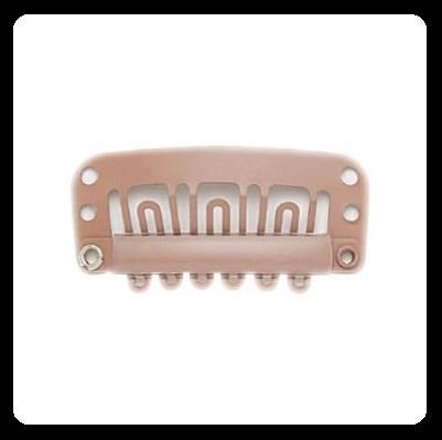 FEMME Clips - cf 10 pz - light brown