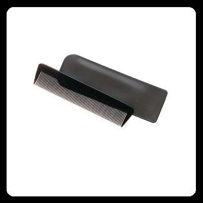 Pettine da taschino con astuccio